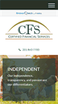 Mobile Screenshot of cfsllc.com